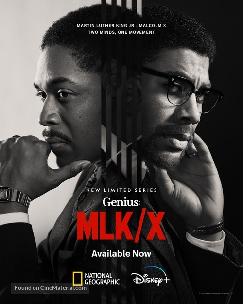 &quot;Genius: MLK/X&quot; - British Movie Poster