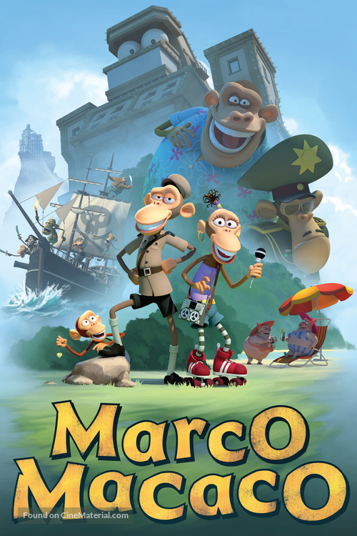 Marco Macaco - Danish Movie Poster