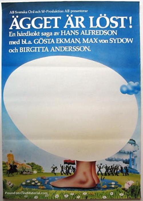&Auml;gget &auml;r l&ouml;st! - Swedish Movie Poster