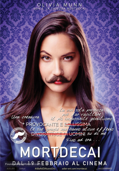 Mortdecai - Italian Movie Poster