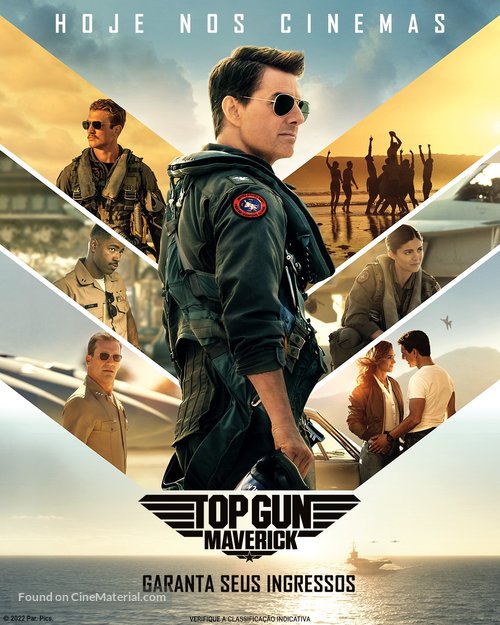 Top Gun: Maverick - Brazilian Movie Poster