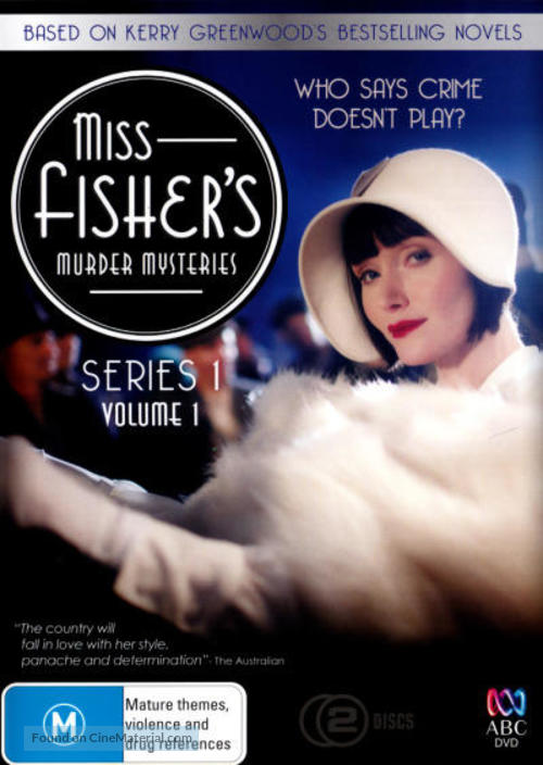 Miss Fisher&#039;s Murder Mysteries - Australian DVD movie cover
