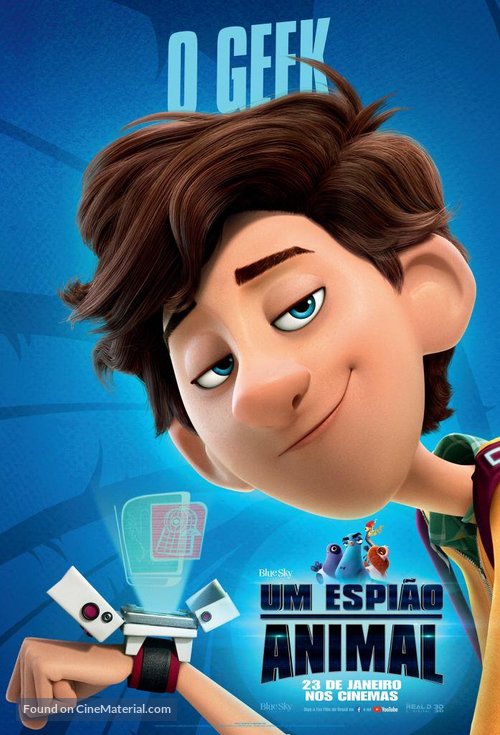 Spies in Disguise - Brazilian Movie Poster