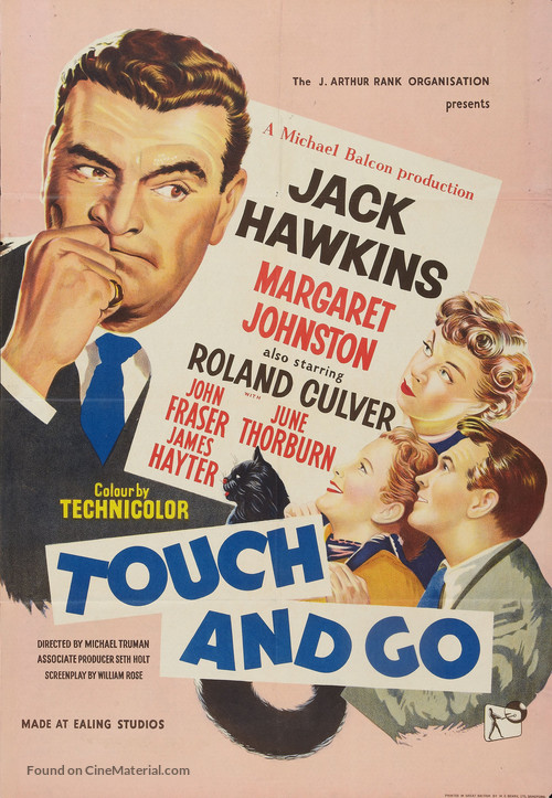 Touch and Go - British Movie Poster