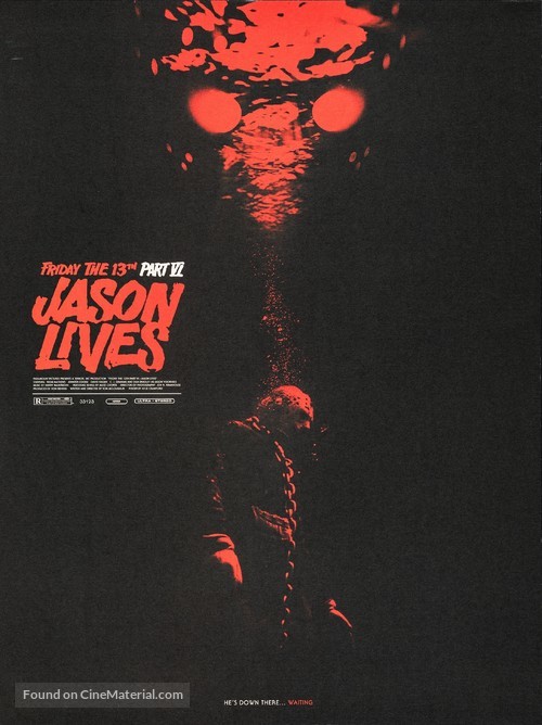 Friday the 13th Part VI: Jason Lives - poster