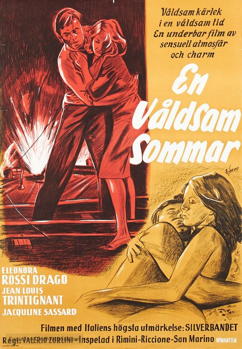 Estate violenta - Swedish Movie Poster