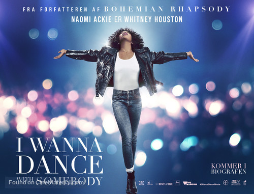 I Wanna Dance with Somebody - Danish Movie Poster