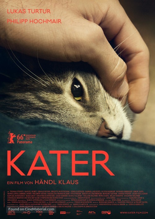 Kater - Austrian Movie Poster