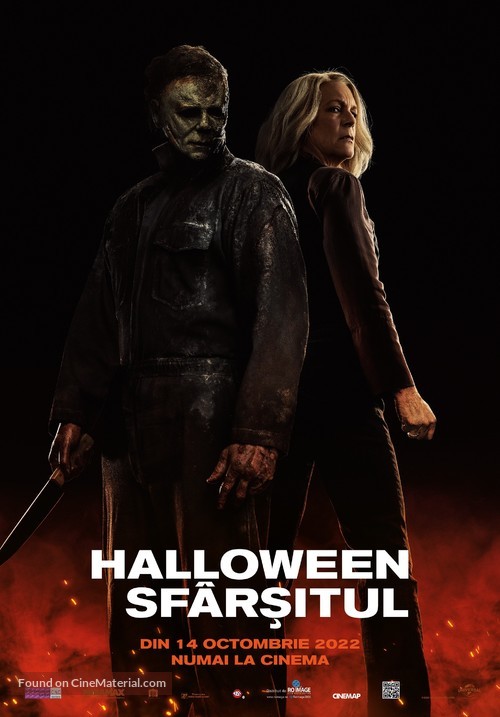 Halloween Ends - Romanian Movie Poster