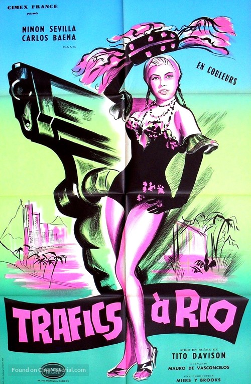 Mujeres de fuego - French Movie Poster