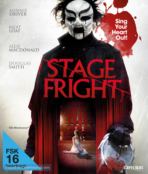 Stage Fright - German Blu-Ray movie cover