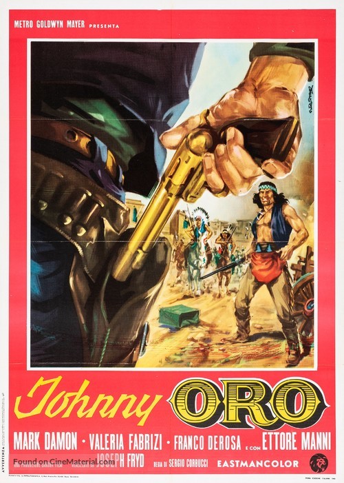 Johnny Oro - Italian Movie Poster