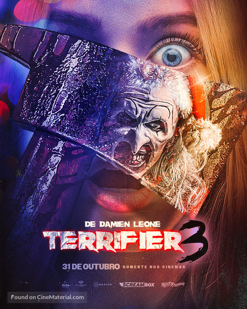 Terrifier 3 - Brazilian Movie Poster