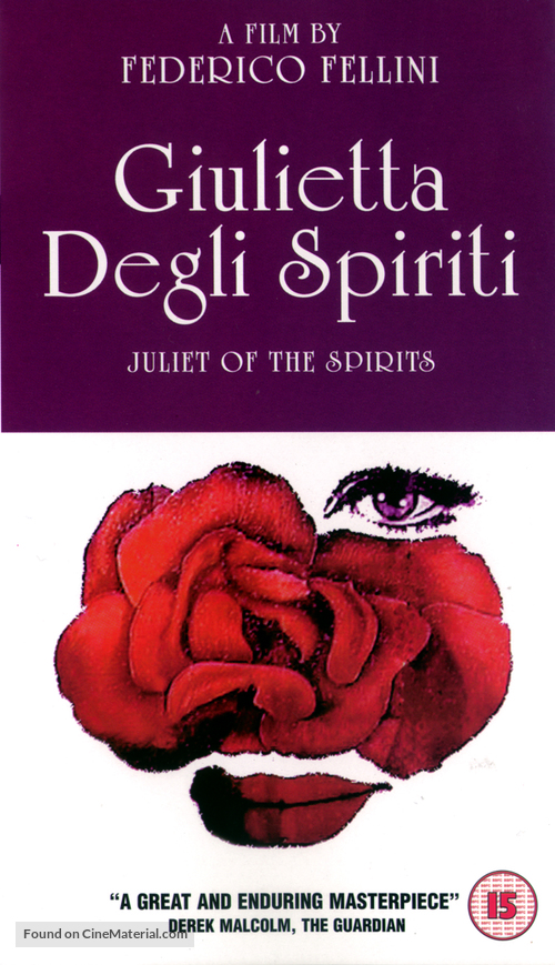 Giulietta degli spiriti - British Movie Cover