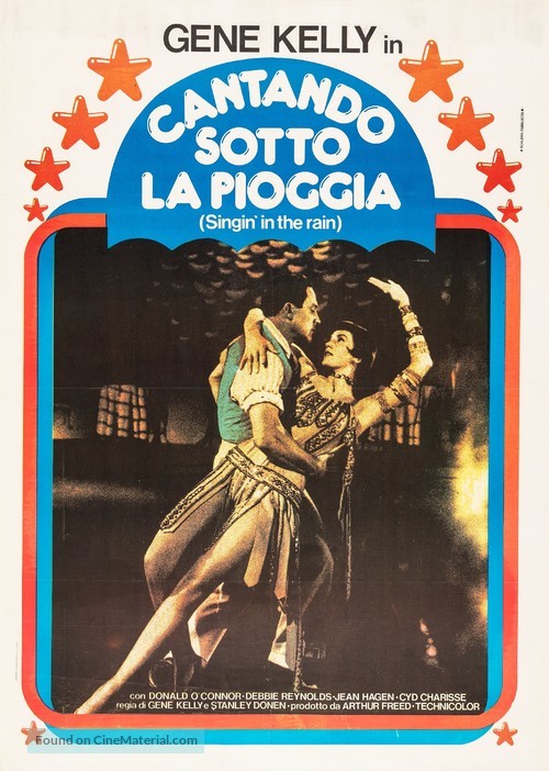 Singin&#039; in the Rain - Italian Re-release movie poster