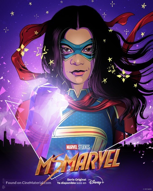 &quot;Ms. Marvel&quot; - Spanish Movie Poster