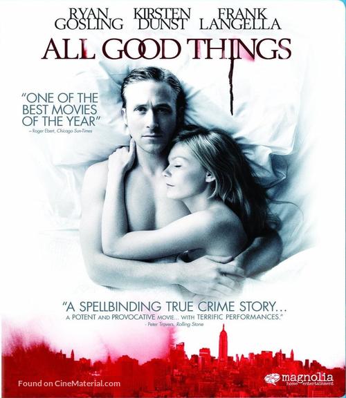 All Good Things - Blu-Ray movie cover