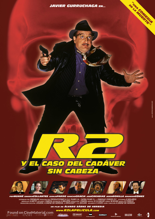 R2 y el caso del c&aacute;daver sin cabeza - Spanish Movie Poster