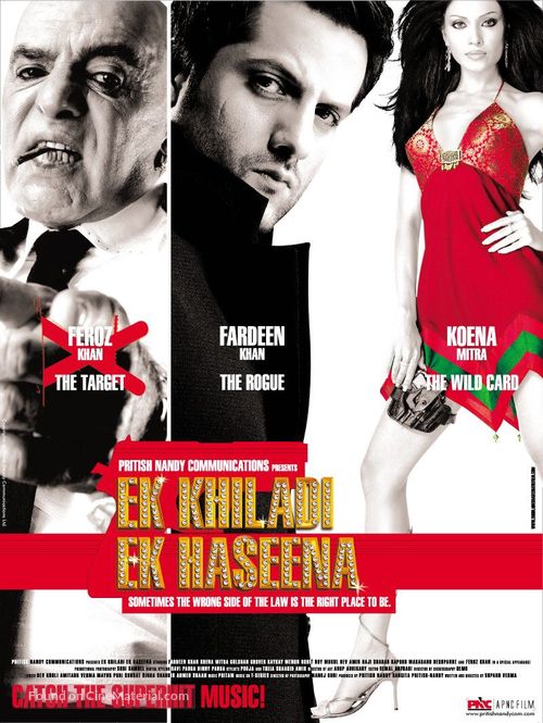 Ek Khiladi Ek Haseena - Indian Movie Poster