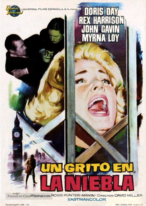 Midnight Lace - Spanish Movie Poster