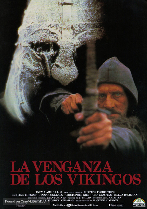 &Iacute; skugga hrafnsins - Spanish Movie Poster