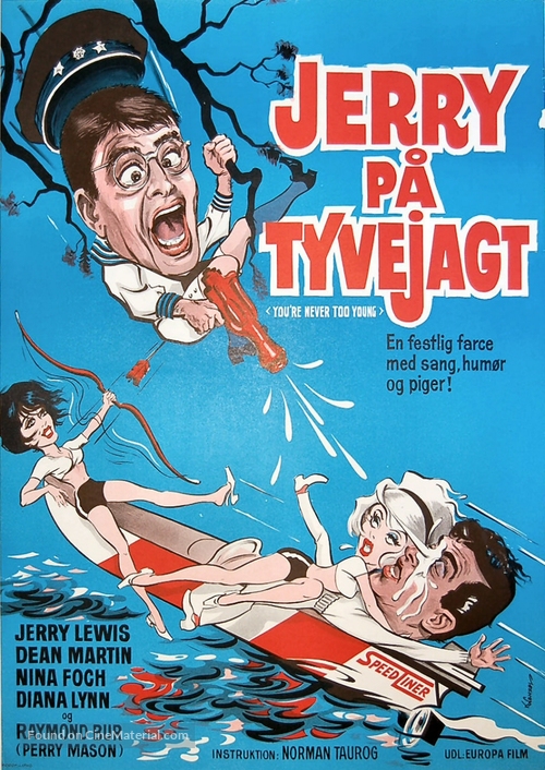 You&#039;re Never Too Young - Danish Movie Poster