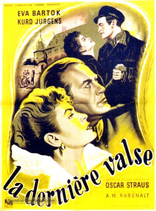 Der letzte Walzer - French Movie Poster