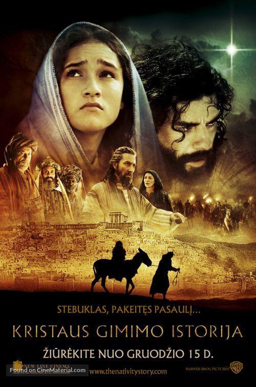 The Nativity Story - Lithuanian Movie Poster