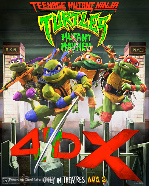 Teenage Mutant Ninja Turtles: Mutant Mayhem - Movie Poster