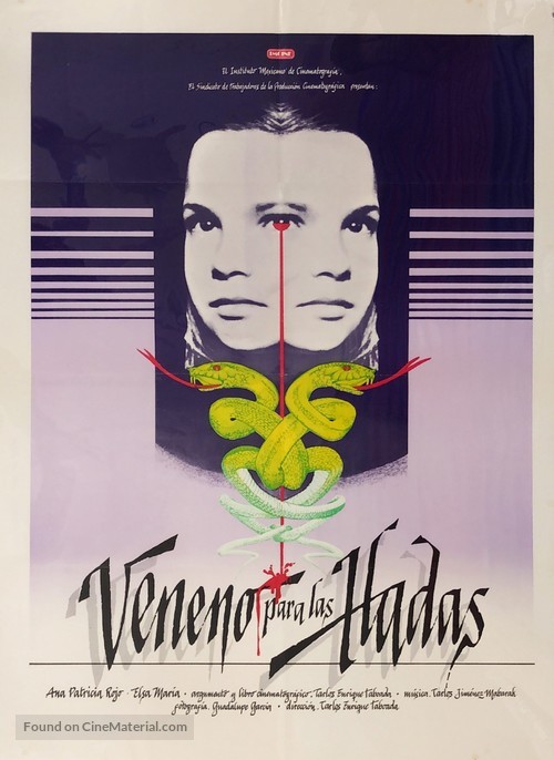 Veneno para las hadas - Mexican Movie Poster