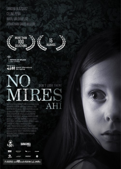 No mires ah&iacute; - Spanish Movie Poster