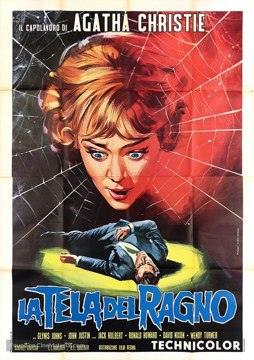 The Spider&#039;s Web - Italian Movie Poster