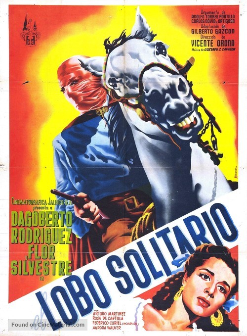 El lobo solitario - Mexican Movie Poster