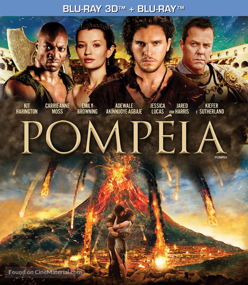 Pompeii - Brazilian Blu-Ray movie cover