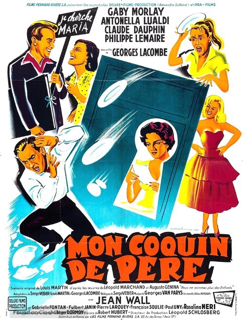 Mon coquin de p&egrave;re - French Movie Poster