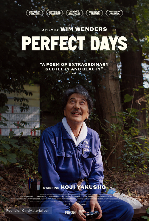 Perfect Days - Canadian Movie Poster