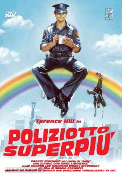 Poliziotto superpi&ugrave; - Italian DVD movie cover
