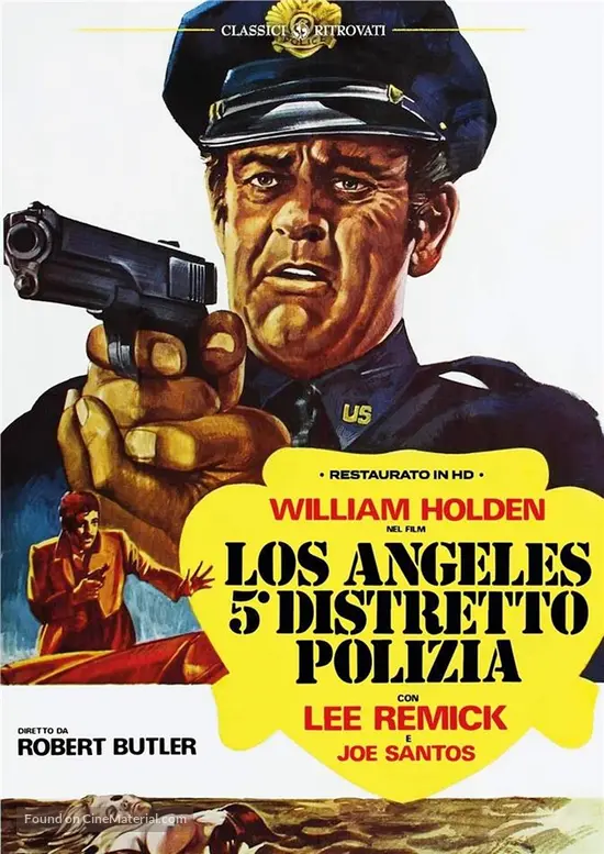 The Blue Knight - Italian DVD movie cover