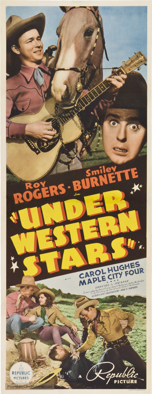 Under Western Stars - Movie Poster