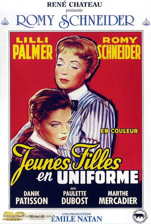 M&auml;dchen in Uniform - French DVD movie cover