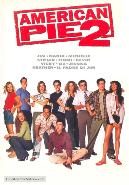 American Pie 2 - Italian DVD movie cover