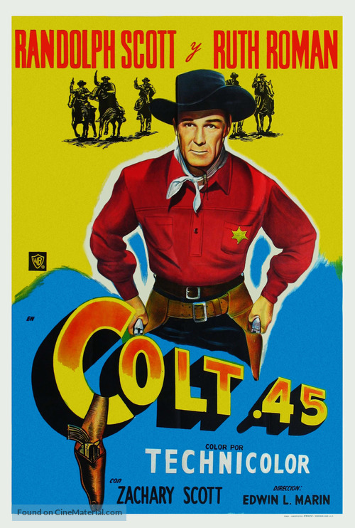 Colt .45 - Argentinian Movie Poster