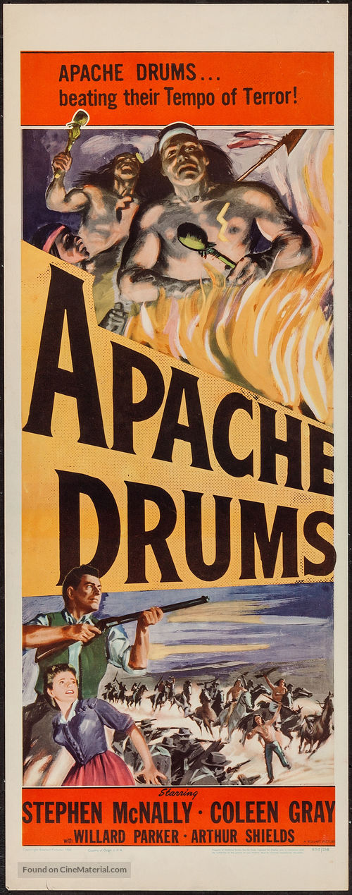 Apache Drums - Movie Poster