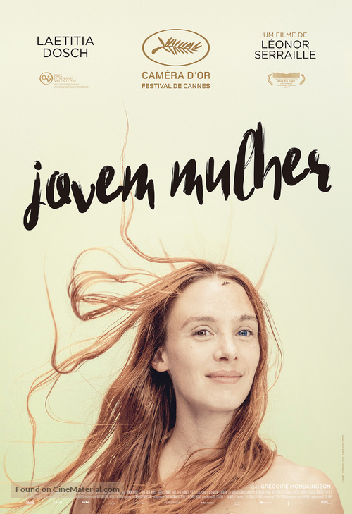 Jeune femme - Brazilian Movie Poster