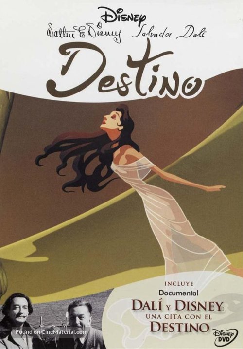 Dali &amp; Disney: A Date with Destino - DVD movie cover