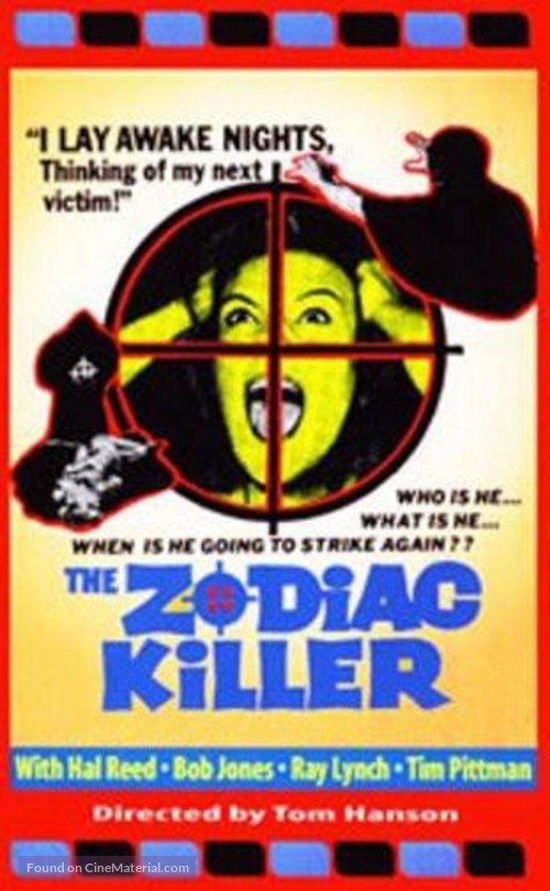 The Zodiac Killer - VHS movie cover