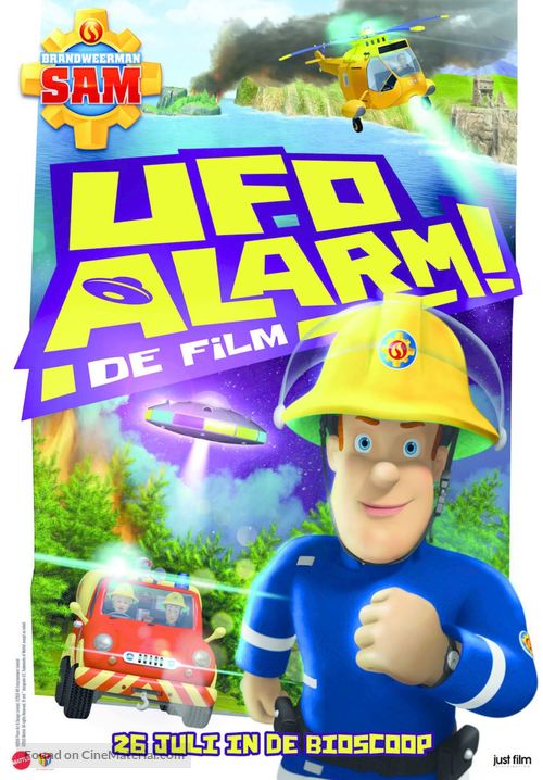 Fireman Sam: Alien Alert! The Movie - Dutch Movie Poster