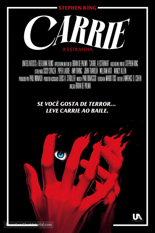 Carrie - Portuguese Movie Poster