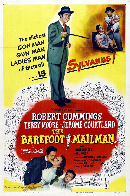 The Barefoot Mailman - Movie Poster