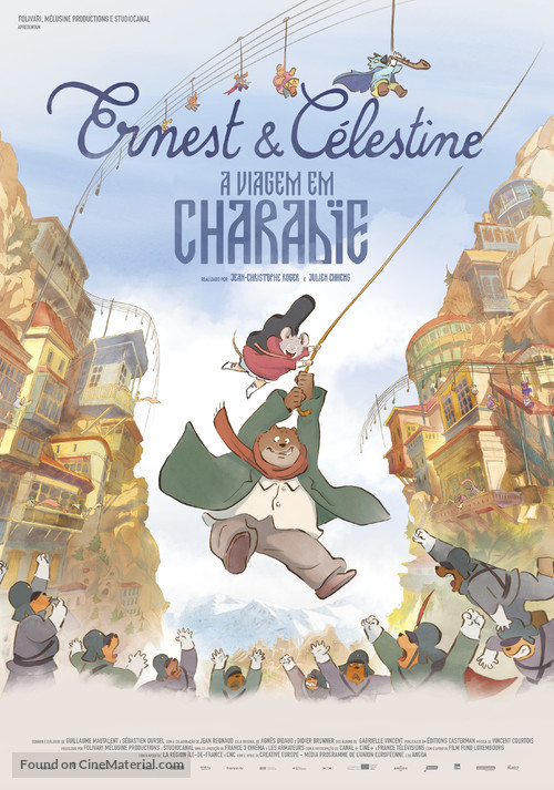 Ernest et C&eacute;lestine : le voyage en Charabie - Portuguese Movie Poster